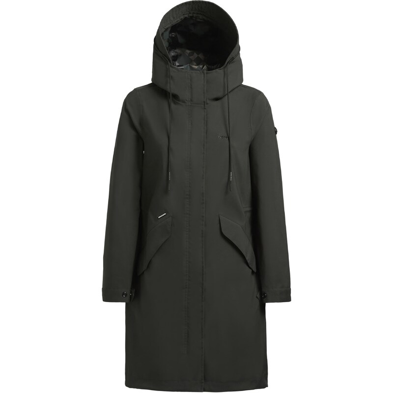 khujo Přechodný kabát Elea tmavě zelená 105478258