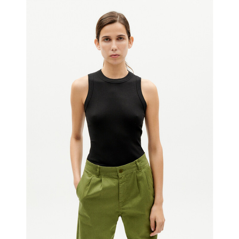Thinking Mu Top Juliette Black XS