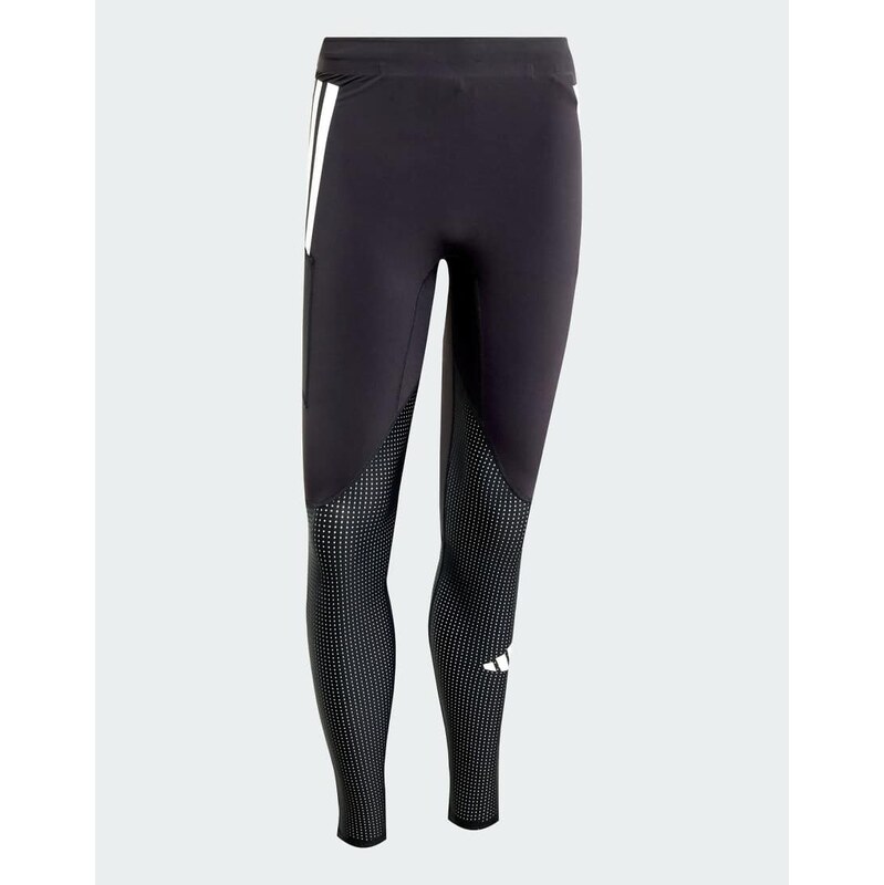adidas performance Adizero running long leggings in black