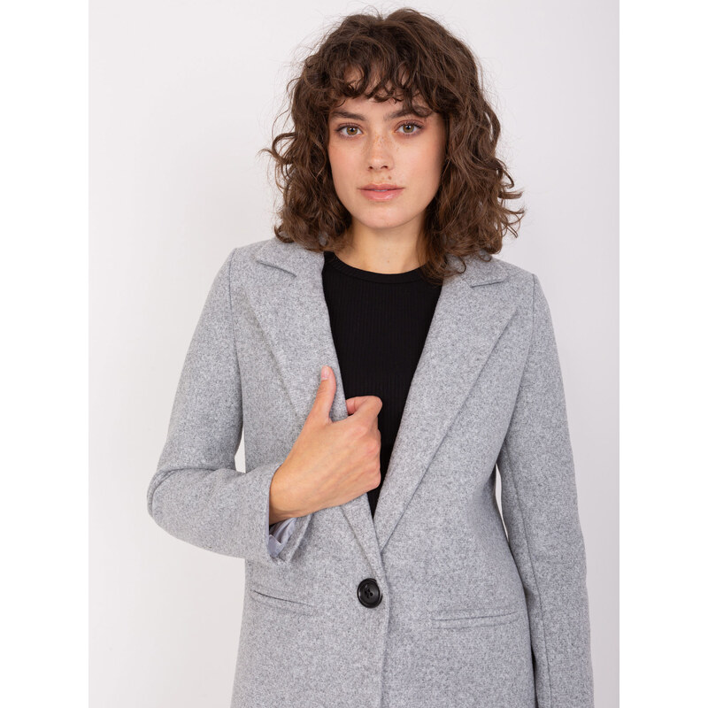 Och Bella Coat TW-PL-BI-23314.00P-grey 107088917