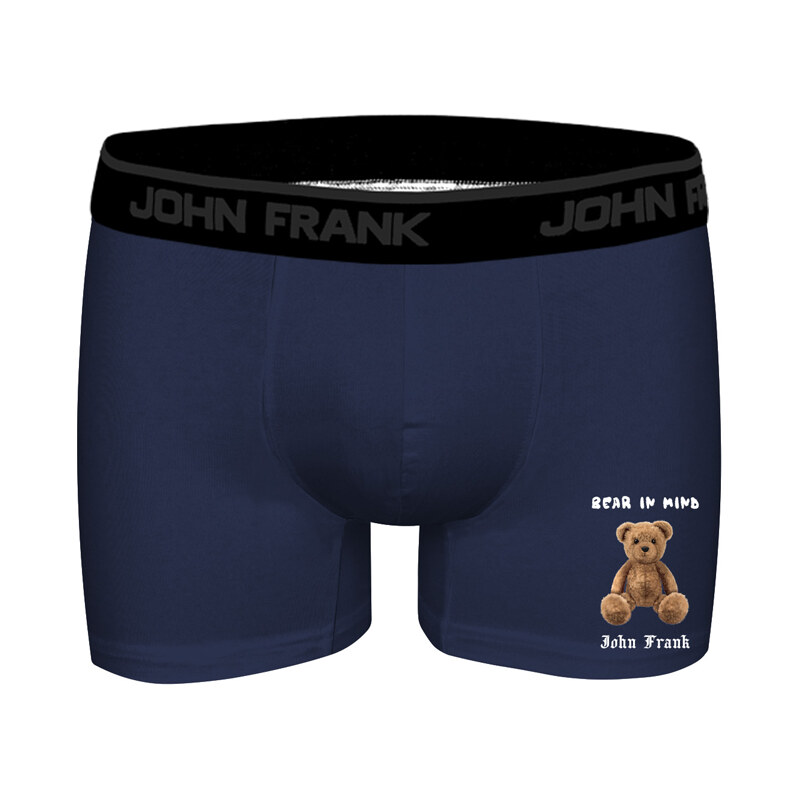 Pánské boxerky John Frank JFBDMOD129-BEAR3