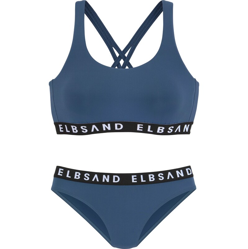 Elbsand Bikiny marine modrá / černá / bílá 105281698