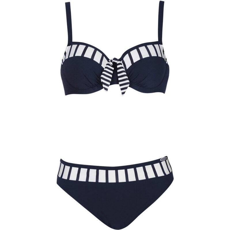 SUNFLAIR Bikiny námořnická modř / bílá