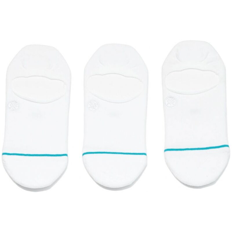 PONOŽKY STANCE ICON NO SHOW 3 PACK - bílá - 105271393