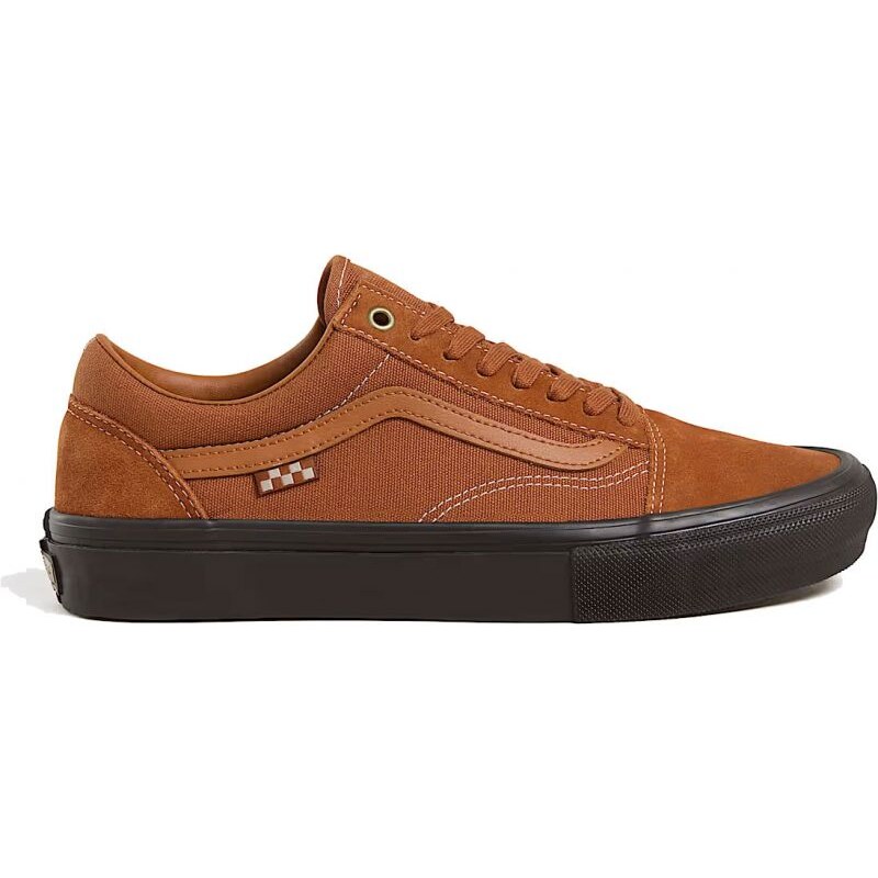 BOTY VANS Skate Old Skool - hnědá -