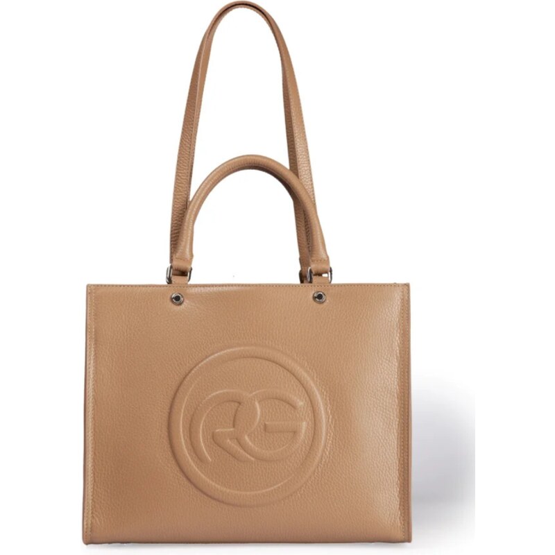 Roberta Gandolfi shopperka Roberta camel 105271409