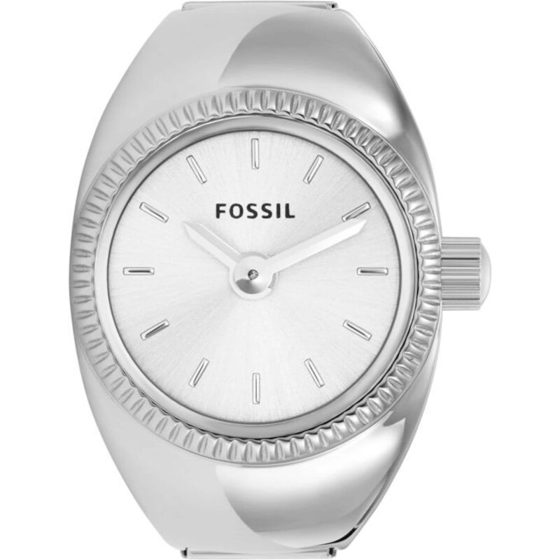 FOSSIL Analogové hodinky stříbrná 105441514