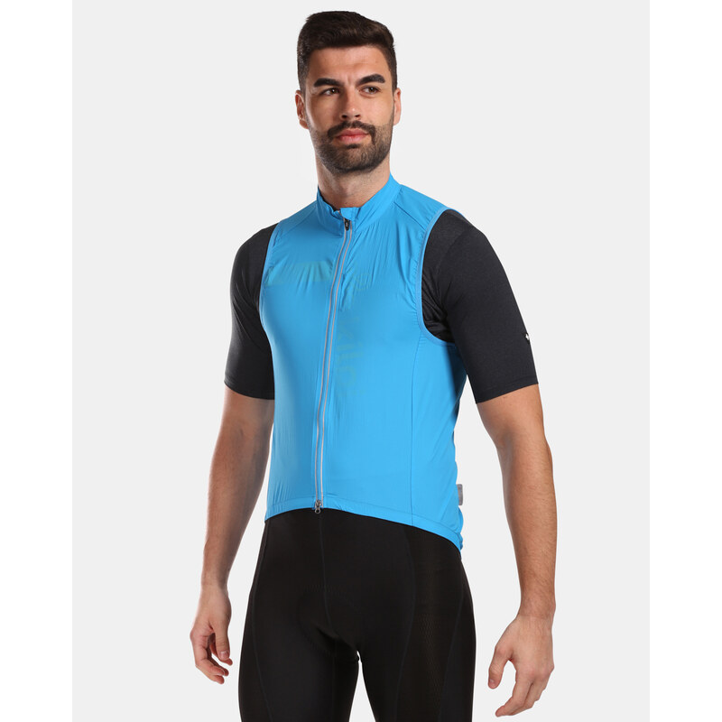 Pánská cyklistická vesta Kilpi FLOW-M modrá