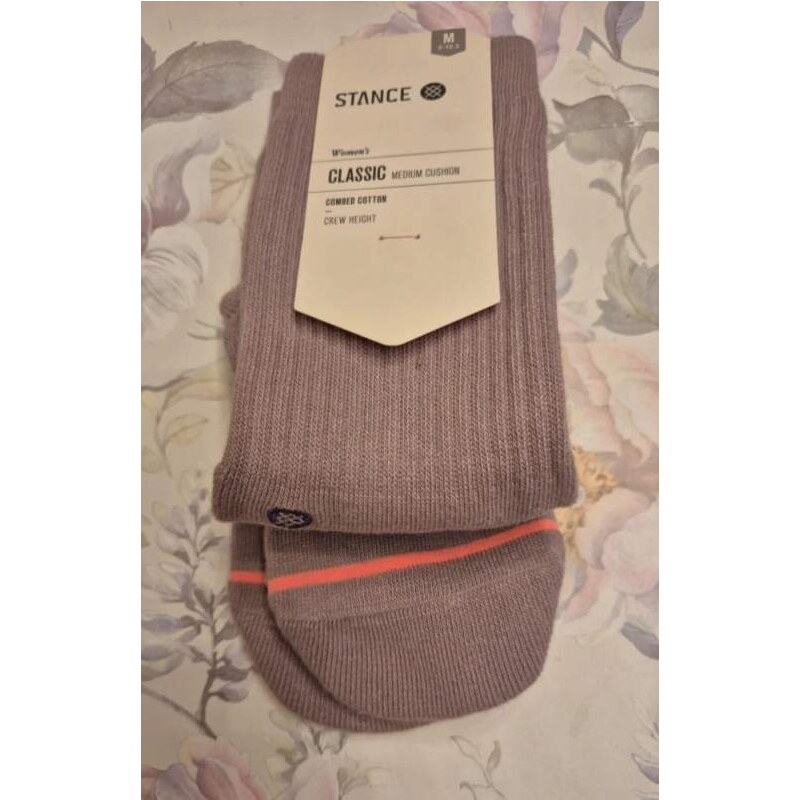Dámské Ponožky Stance Uncommon Classic Crew Lilac 51851912