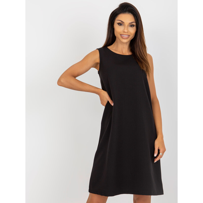 BASIC Černé elegantní koktejlové minišaty TW-SK-BE-5773.10P