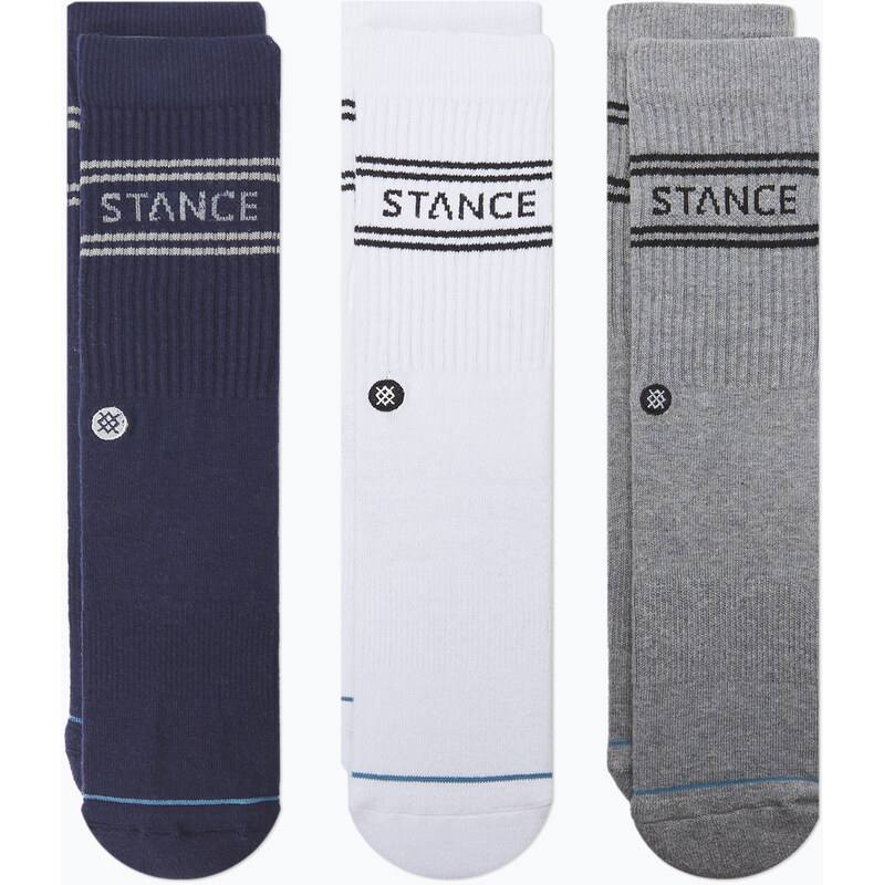 Ponožky Stance Basic Crew 3 páry navy