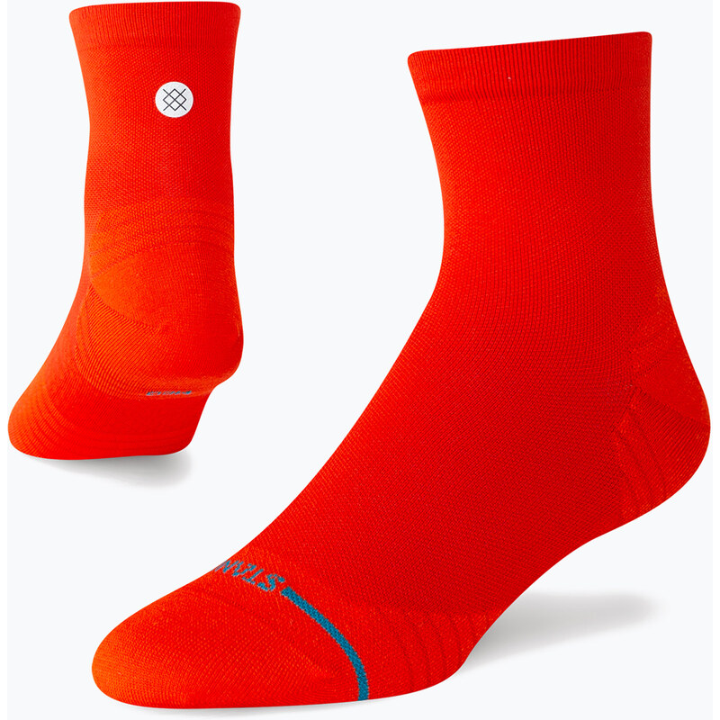 Ponožky Stance Red Ultra Quarter red