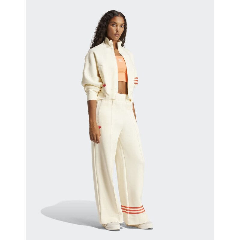 adidas Originals Adicolor neuclassics track pants in cream white / 115503570