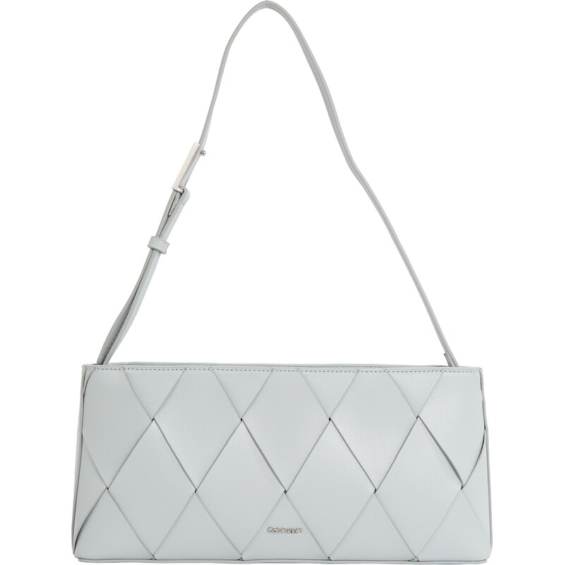 Calvin Klein Taška přes rameno stříbrně šedá / stříbrná