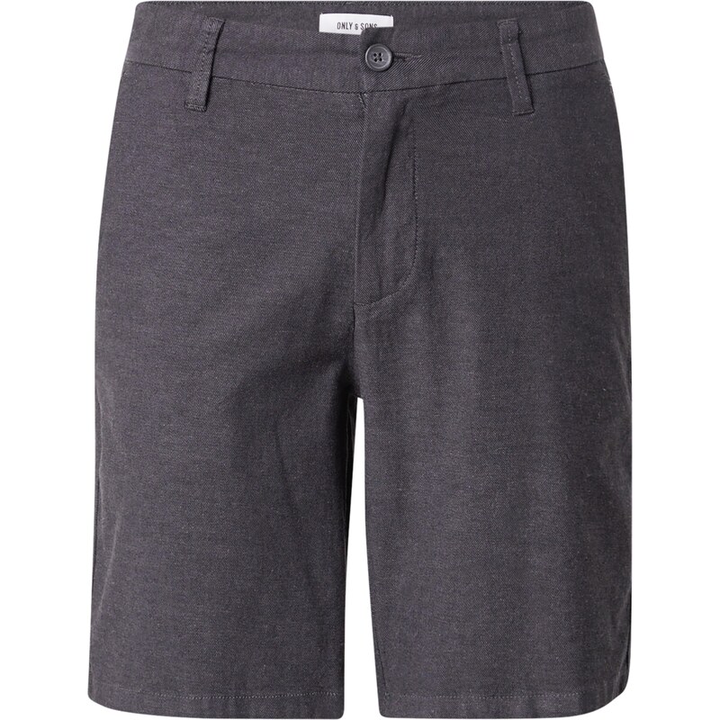 Only & Sons Chino kalhoty ONSMark černý melír
