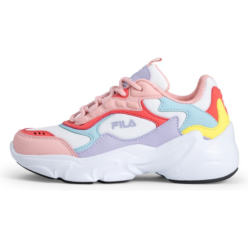 FILA Tenisky světle fialová / pastelově růžová / červená / bílá
