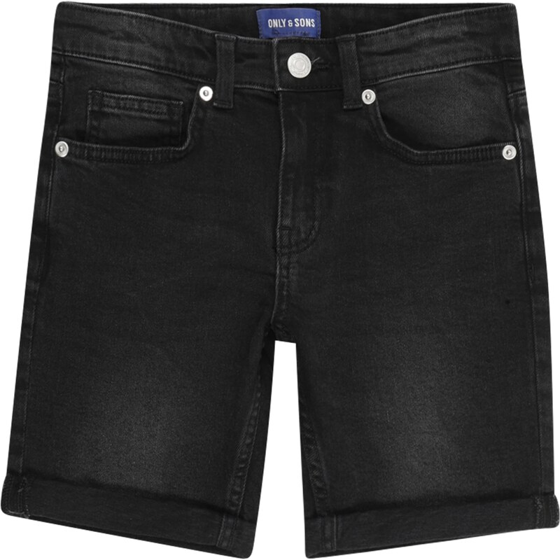 Only & Sons Junior Džíny OSJPly černá džínovina