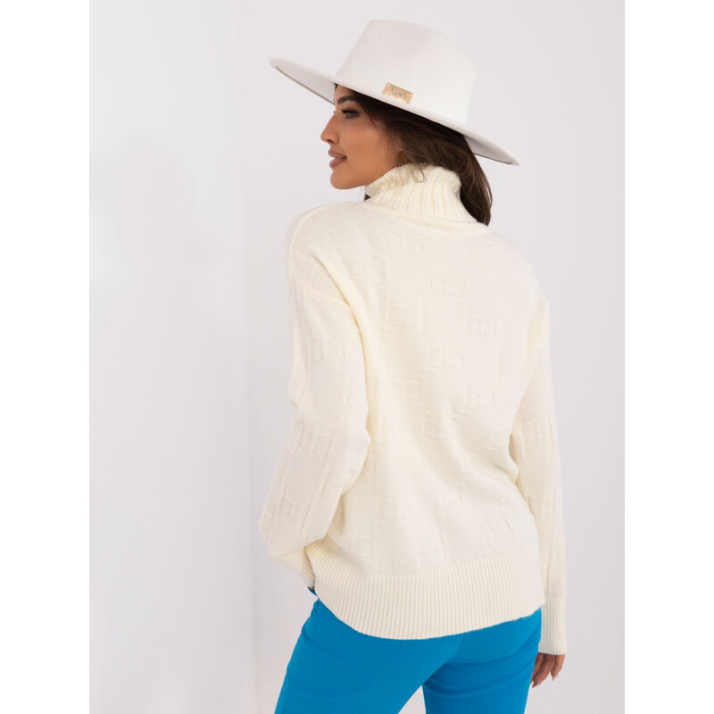 Sweter AT SW ecru model 20459144 - FPrice
