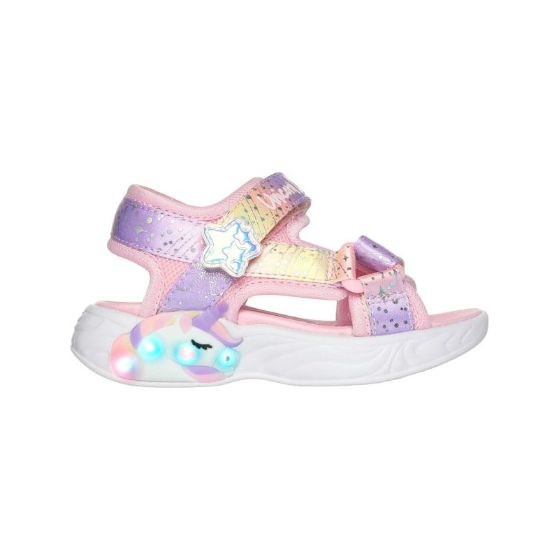Skechers UNICORN DREAMS - MAJESTIC BLISS Dívčí sandály
