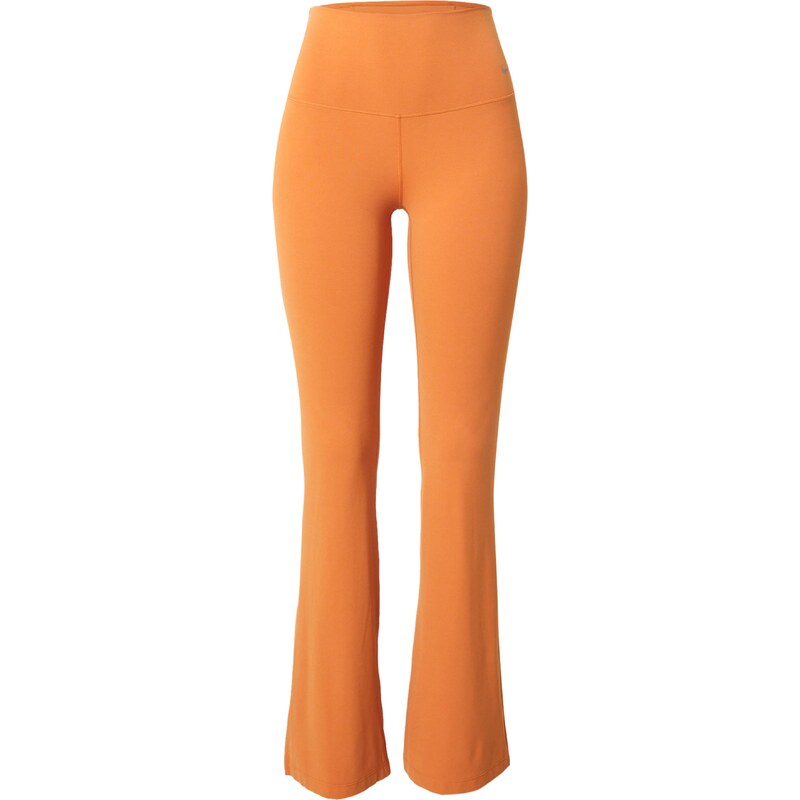 NIKE Sportovní kalhoty Zenvy šedá / oranžová