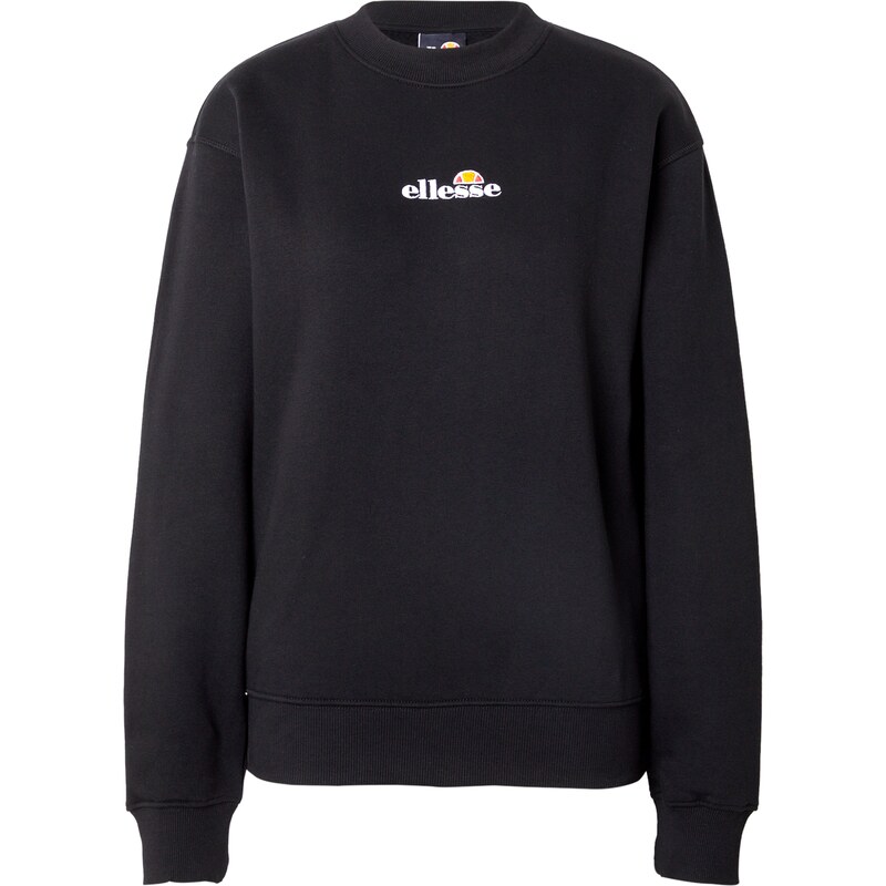 ELLESSE Mikina Tropezzi černá / bílá