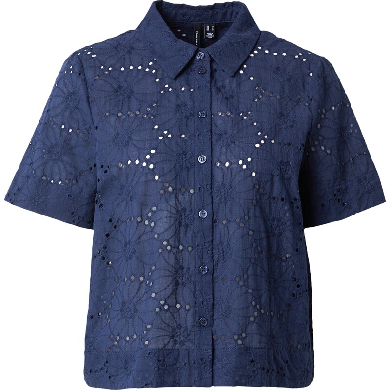 VERO MODA Halenka VMHAY NEW námořnická modř 105478697