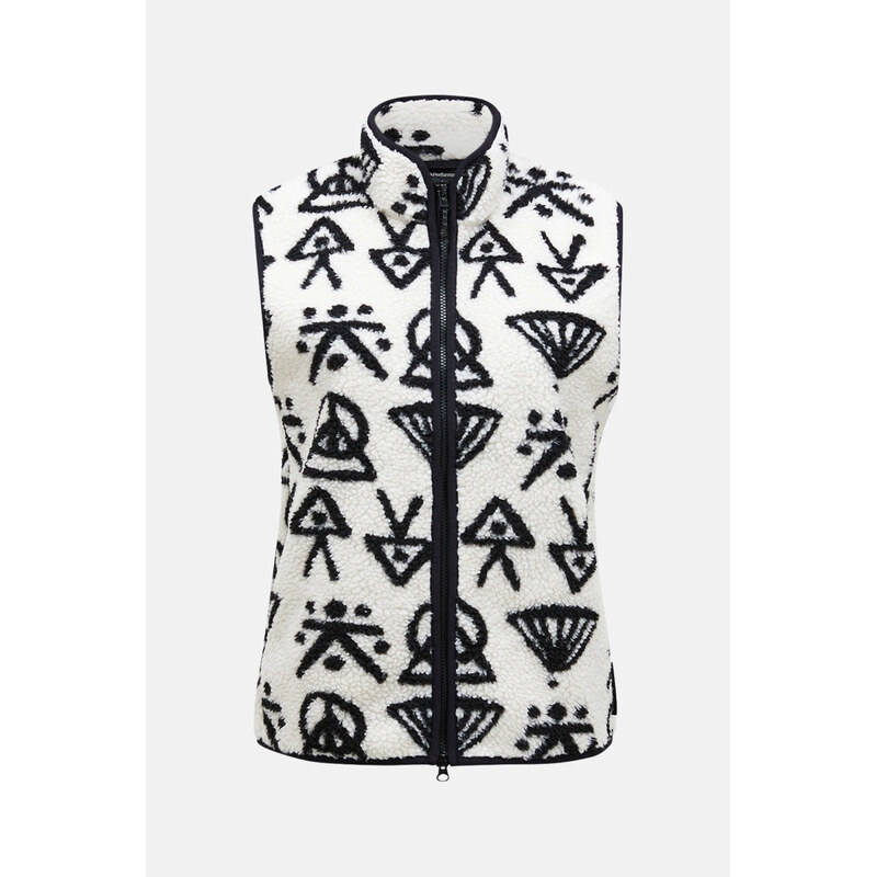 VESTA PEAK PERFORMANCE W GRAPHIC PILE VEST 105345707