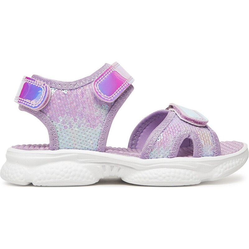 Sandály Nelli Blu K2380 FIALOVÁ