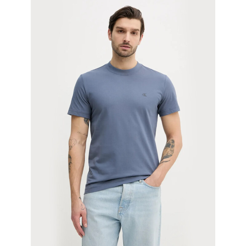 Calvin Klein pánské modré tričko