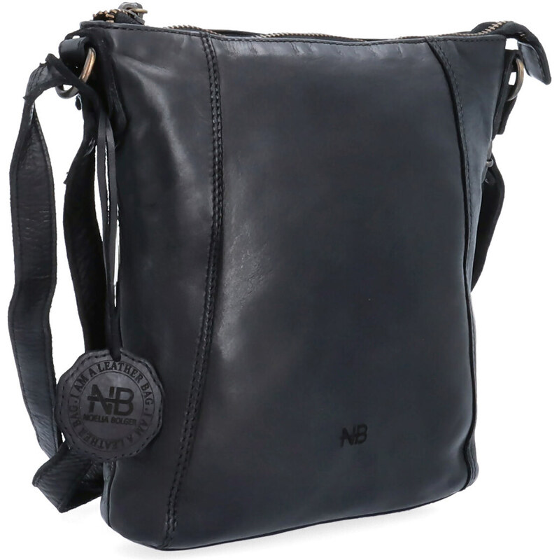 Kožená kabelka crossbody Noelia Bolger černá NB 2086 C