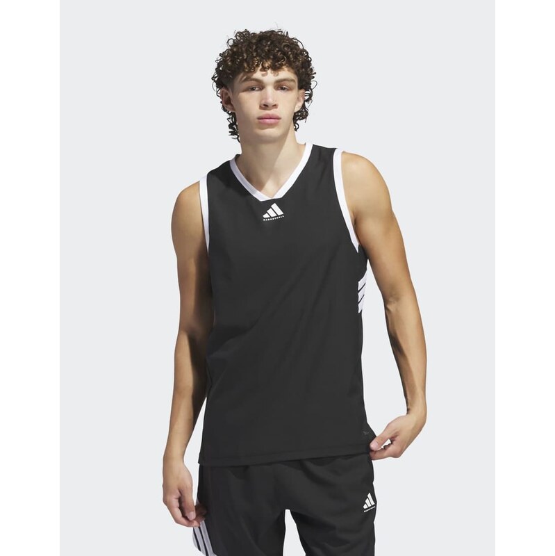 adidas performance Adidas crazy lite jersey in black / white