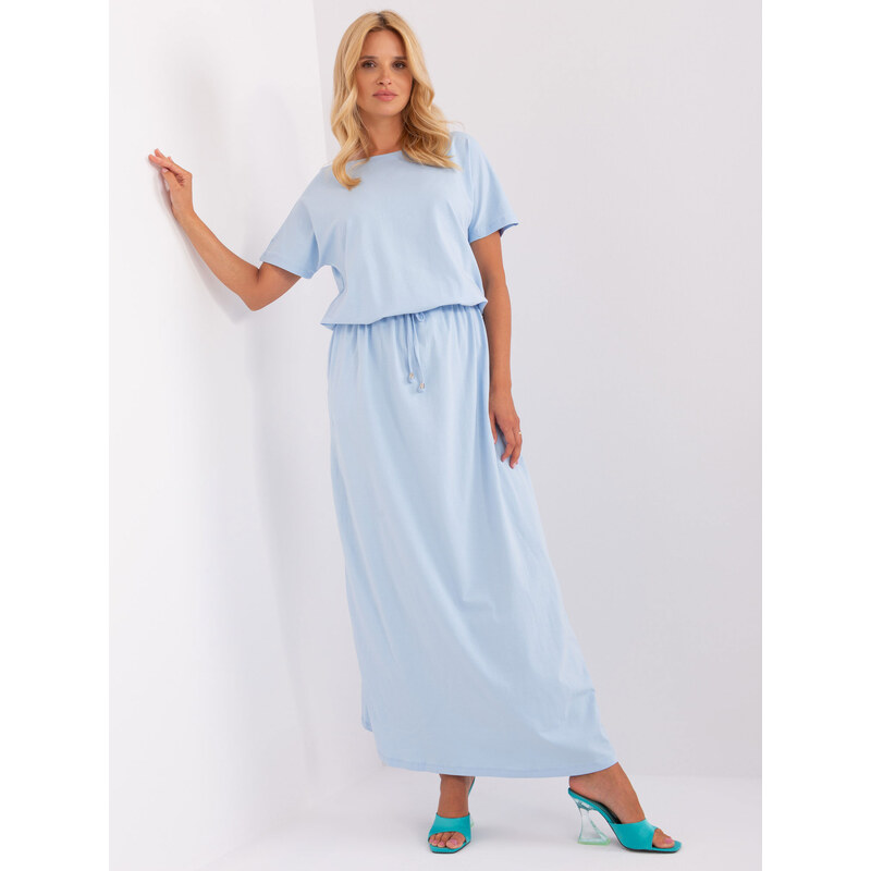 RELEVANCE Světle modré maxi šaty -light blue Světle modrá