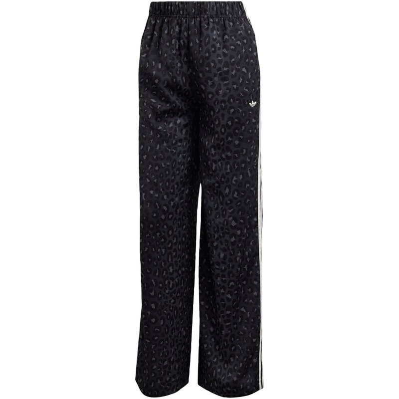 ADIDAS ORIGINALS Kalhoty Wide Leg Satin tmavě šedá / černá /
