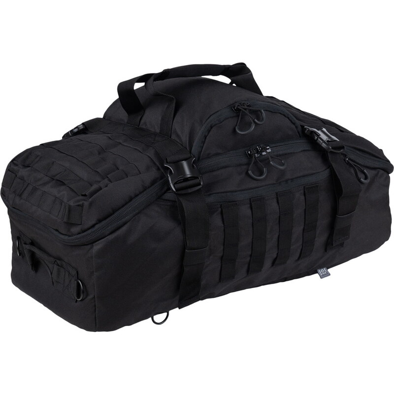 101INC Taška kombinovaná s batohem Tactical Weekender 80L černá