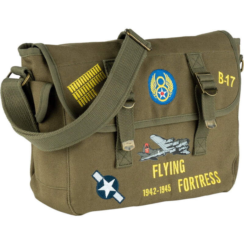 FOSTEX Taška přes rameno B-17 Flying Fortress zelená 10L