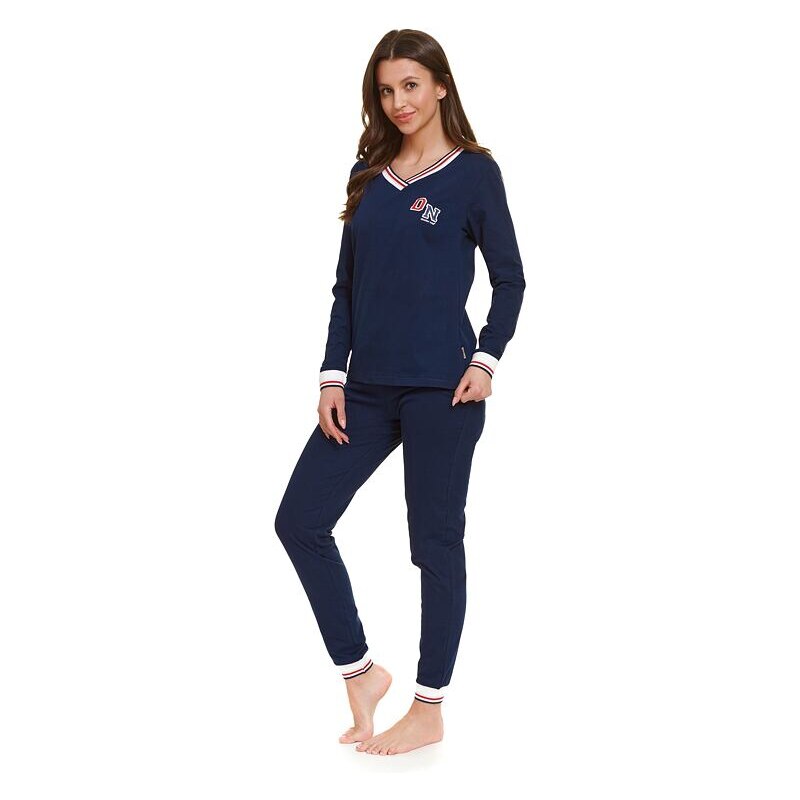 DN Nightwear Dámské pyžamo Silvia modré