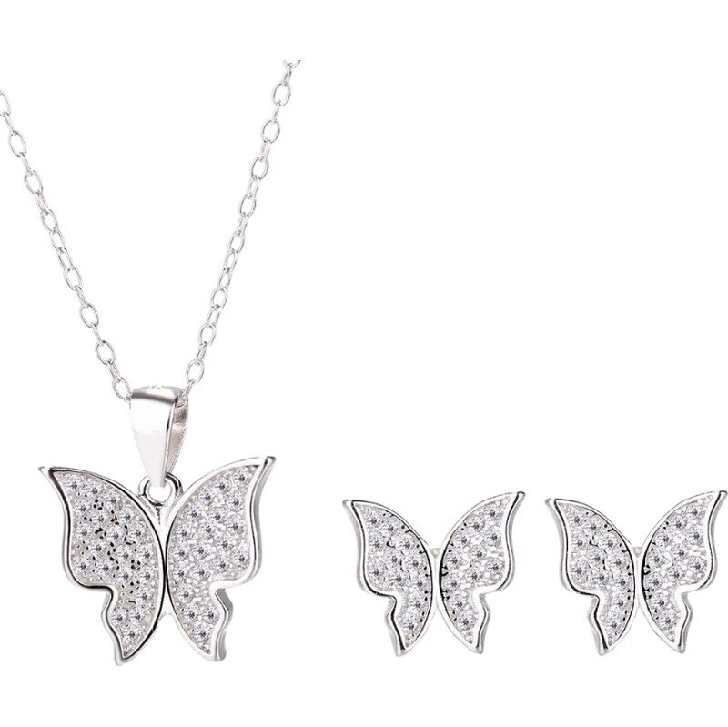 MAJYA Stříbrný set šperků CHARM 11782