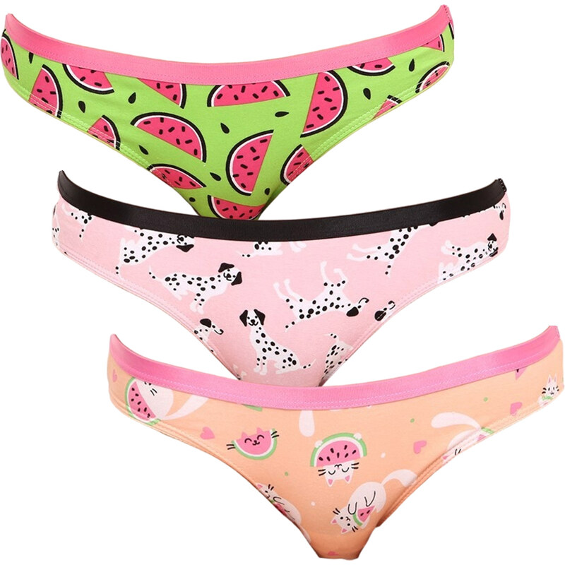 3PACK veselé dámské kalhotky Dedoles (GMFB13174836) 105383080