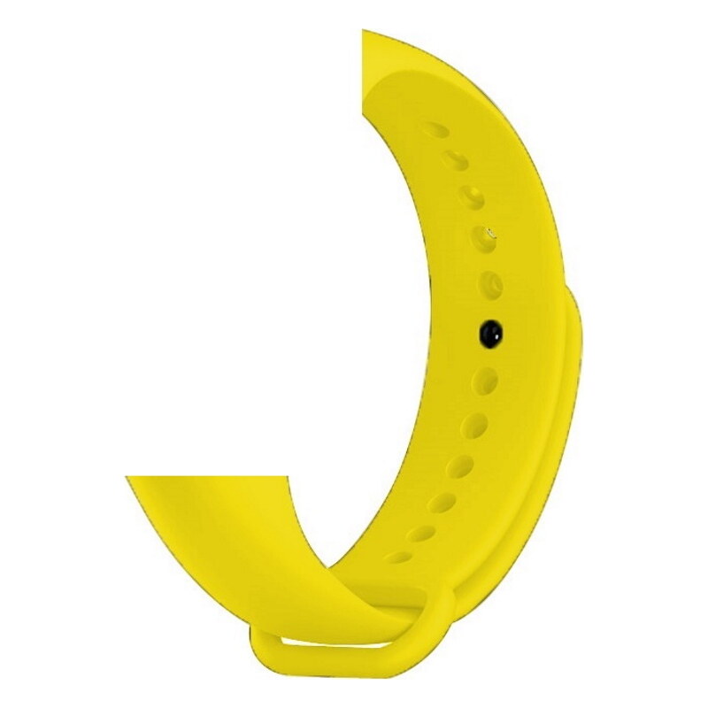 Řemínek Devia Deluxe Sport pro Xiaomi Mi Band 3/ Mi Band 4 žlutý