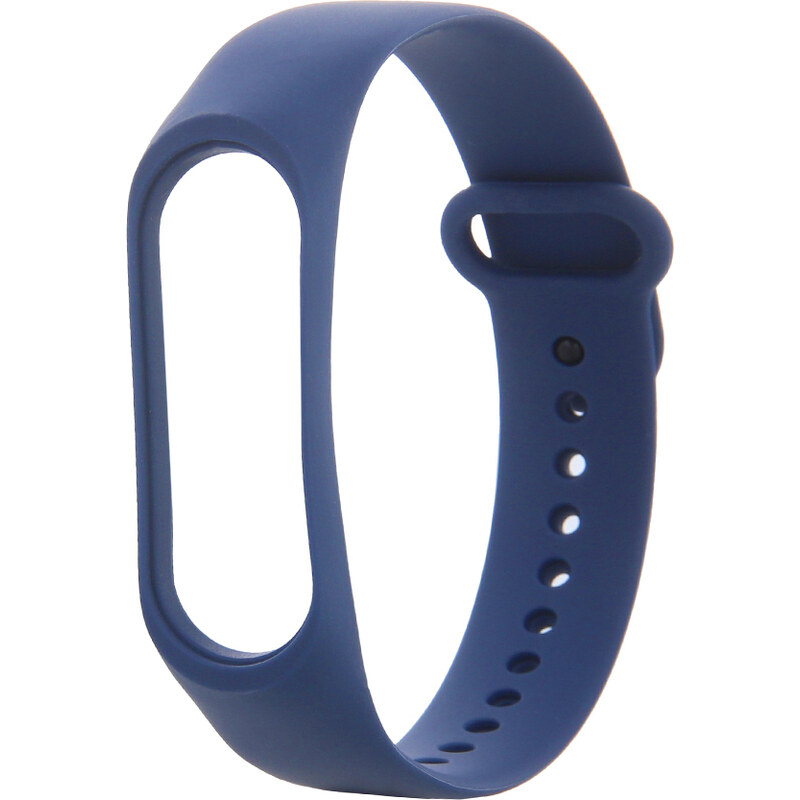 TFO Silikonový řemínek pro Xiaomi Mi Band 3 / 4, tmavě modrý