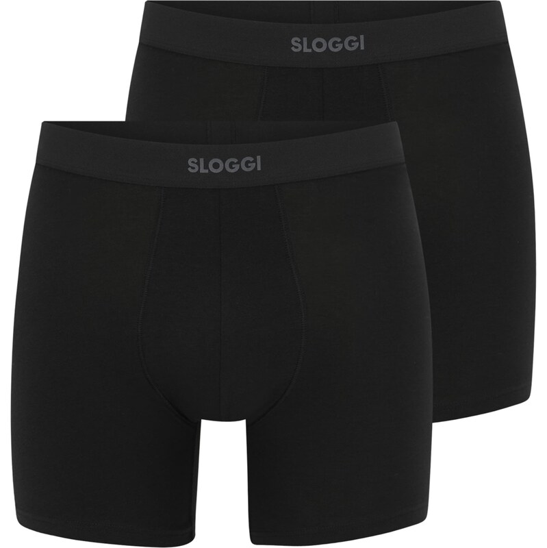 SLOGGI Boxerky EVER Ease tmavě šedá / černá