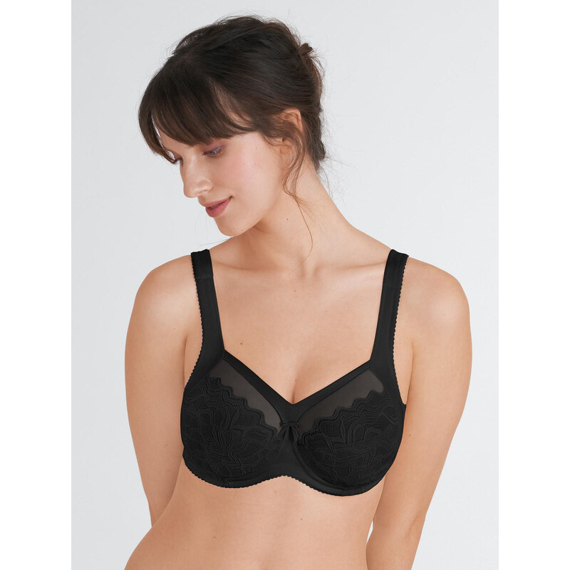 Dámská podprsenka Lovely Lotus 235225 004 Černá - Felina 105391573