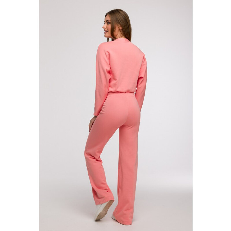 model 21047156 Zavinovací mikina korálová - BeWear