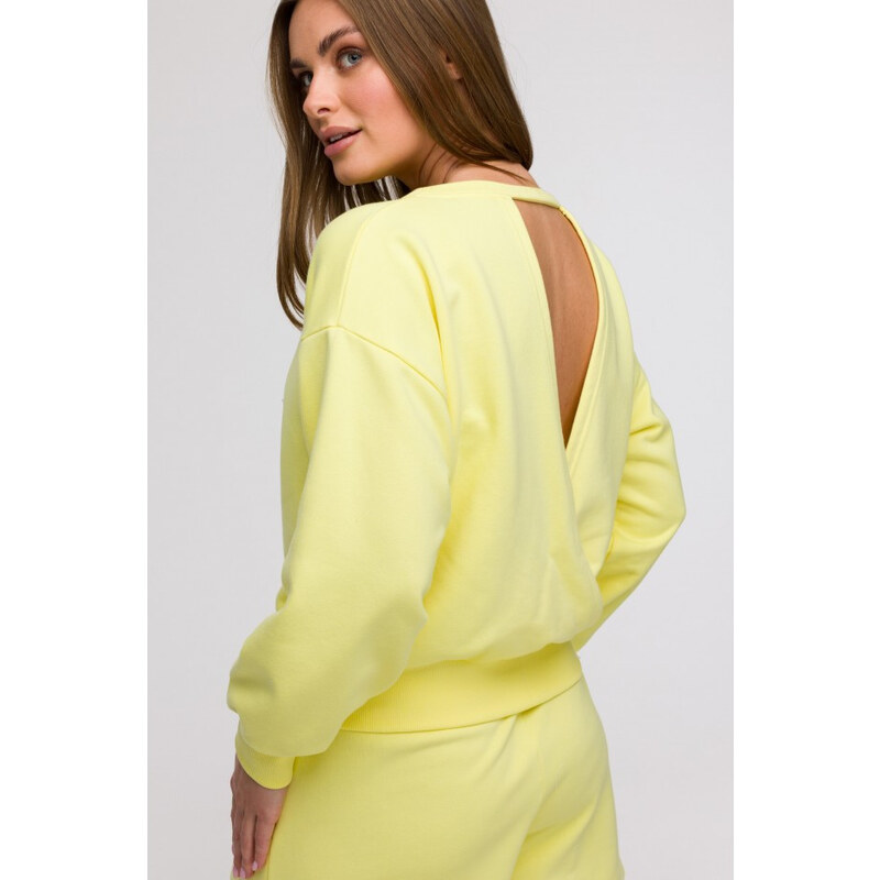 Mikina s otevřenými zády model 21047181 - BeWear