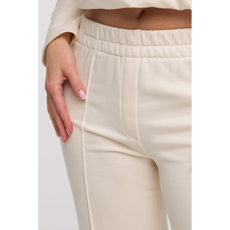 Široké kalhoty s předními model 21047280 - BeWear