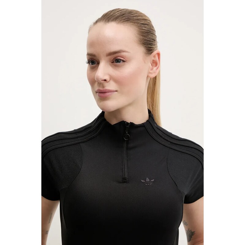 Tričko adidas Originals Zip Up Crop Top