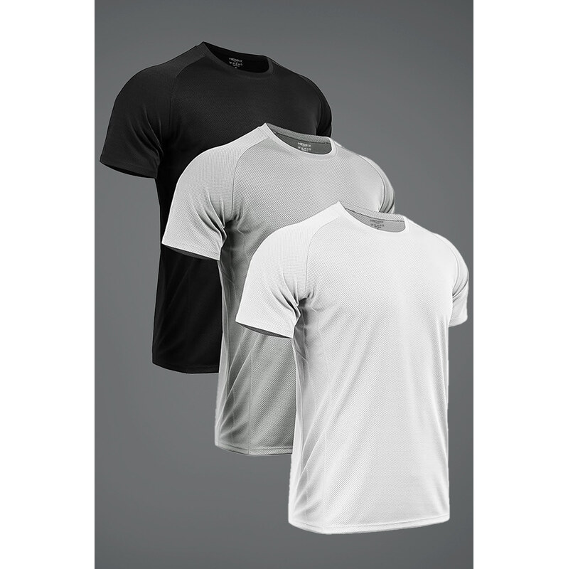 Ultrafit Performance Trička, 3-Pack - Každodenní Základ