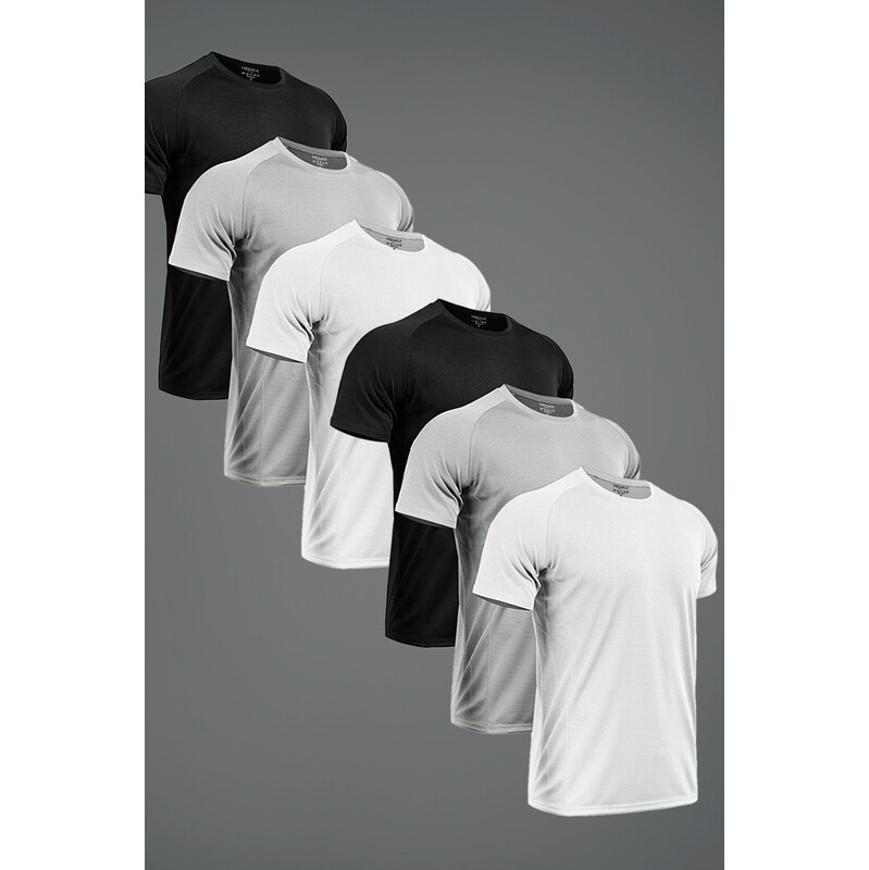 Ultrafit Performance Trička, 6-Pack - Každodenní Základ