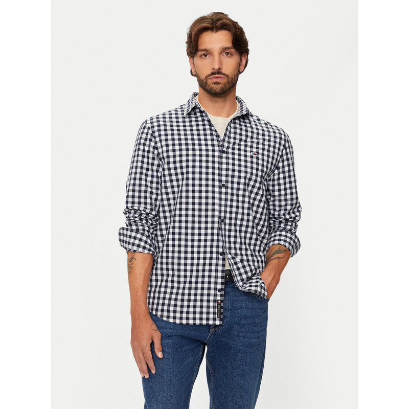 Tommy Jeans pánská kostkovaná košile