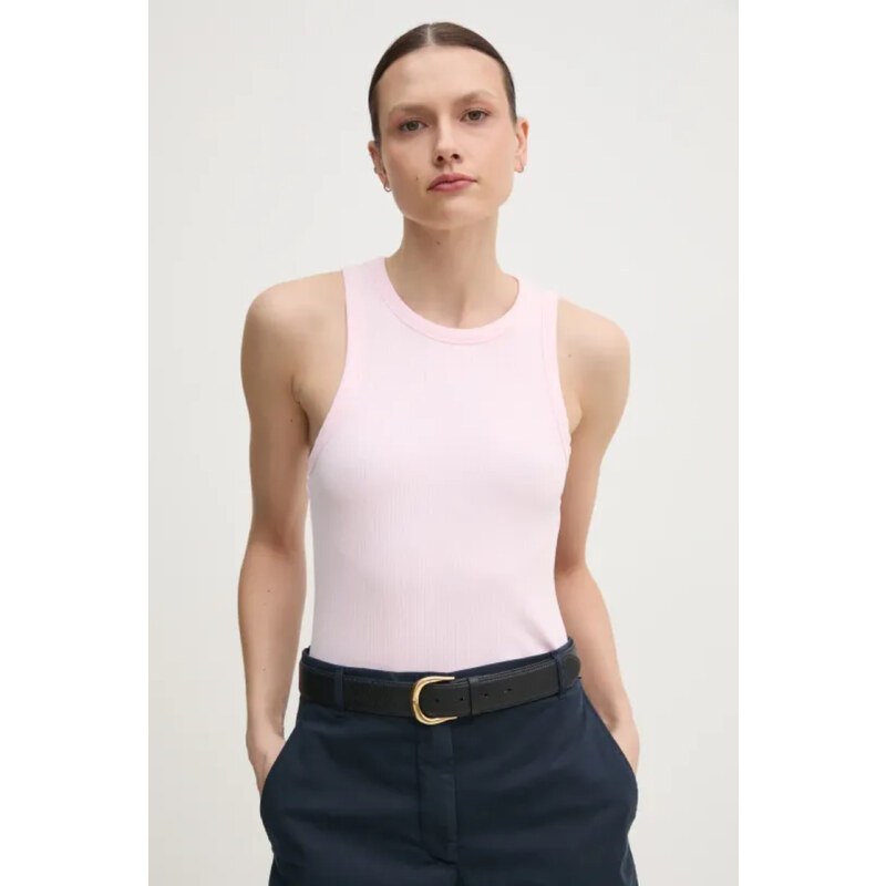 Tommy Hilfiger dámské růžové tílko